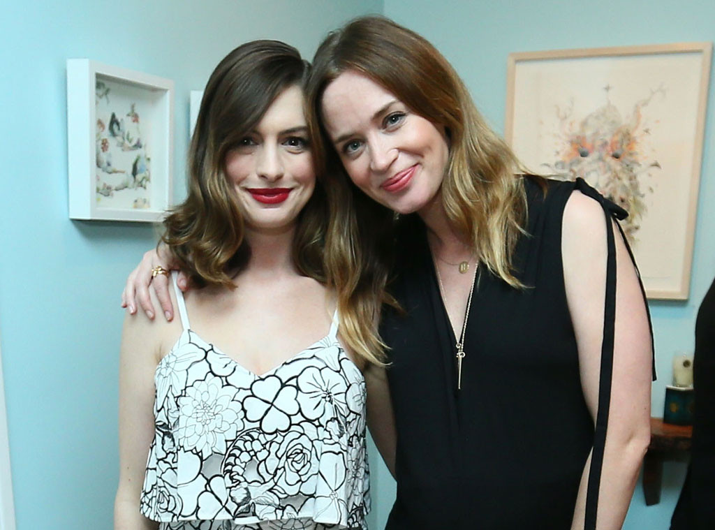 Anne Hathaway, Emily Blunt Anne Hathaway, Emily Blunt